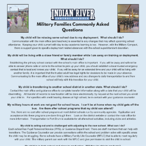 Military Families FAQ